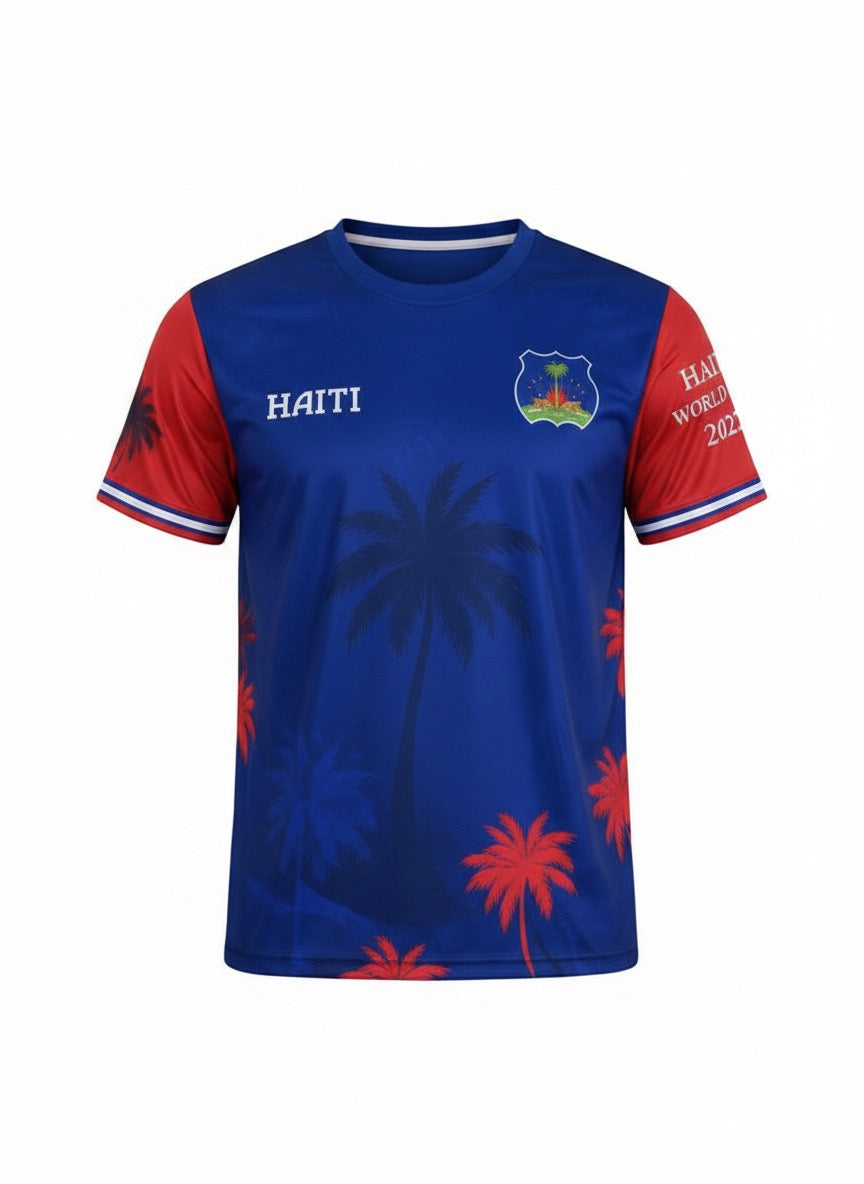 Alfaxi Haitian Heritage Graphic T-Shirt
