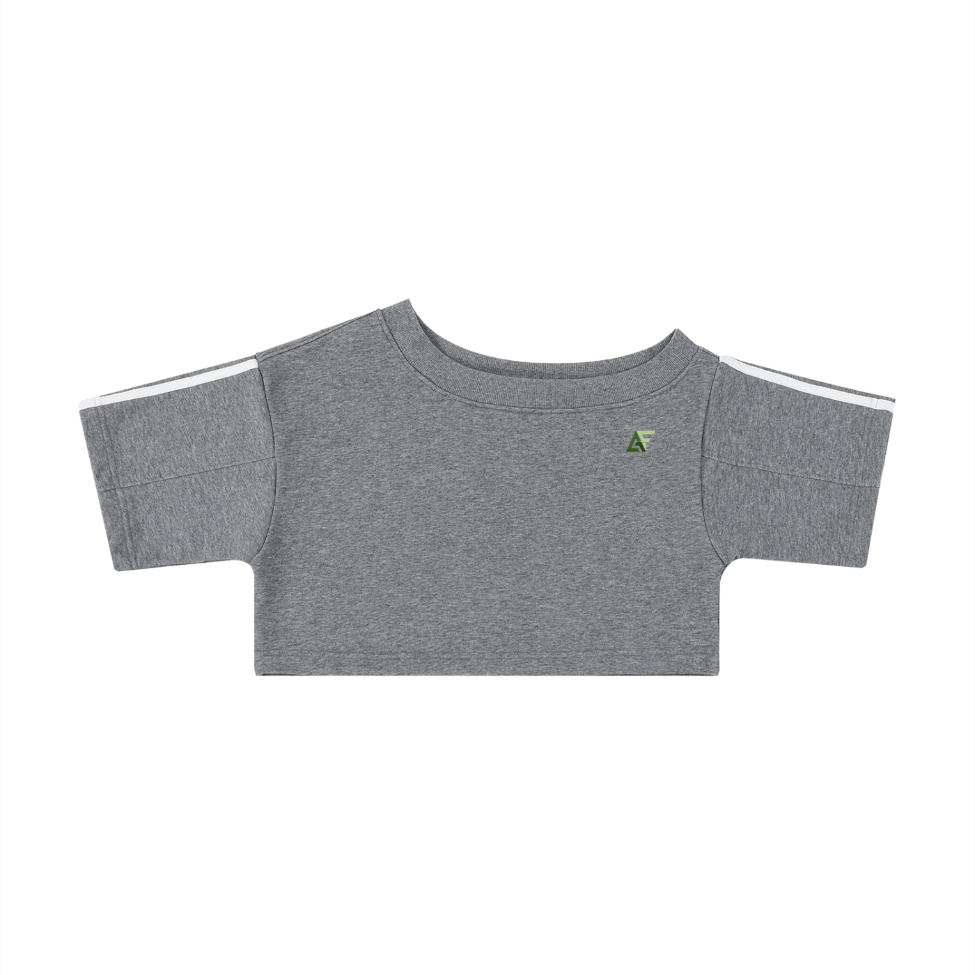 Alfaxi Women's Off-the-Shoulder Crop T-Shirt