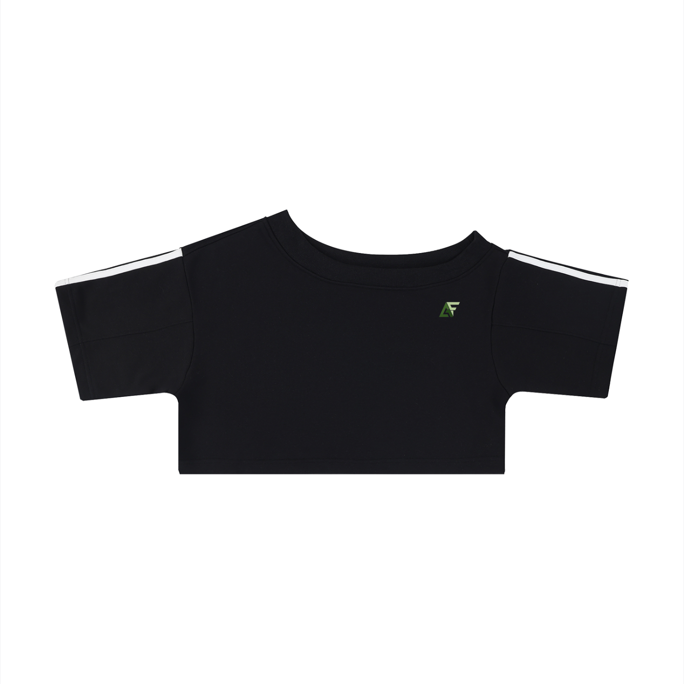 Alfaxi Women's Off-the-Shoulder Crop T-Shirt