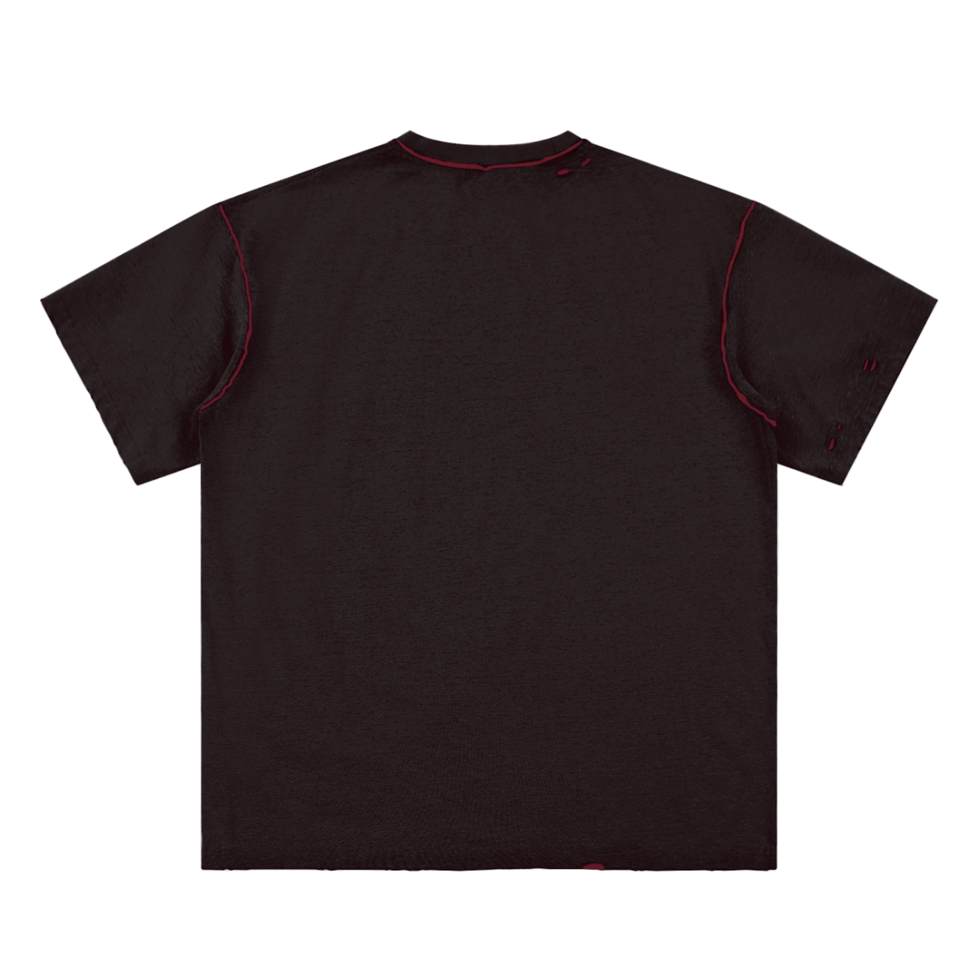 Alfaxi Hand-frayed Reversible T-shirt