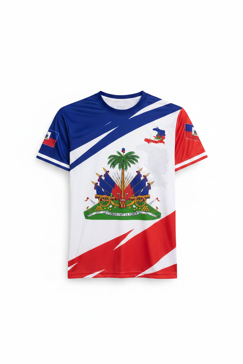 Alfaxi Haitian Heritage Graphic T-Shirt Cultural, Statement Piece