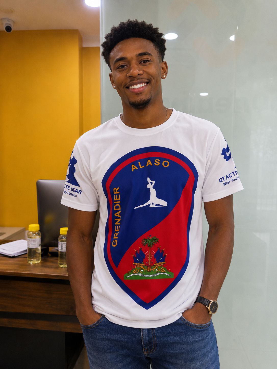 Alfaxi Haiti Grenadier Alaso T-shirt