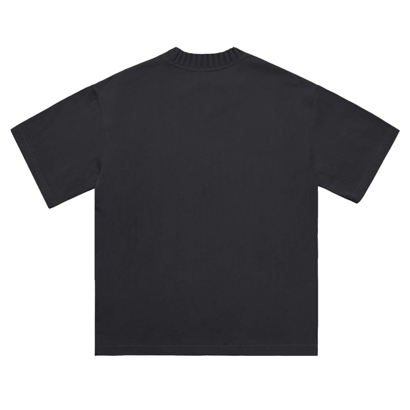 ALFAXI Heavyweight Knitted Round Neck T-Shirt