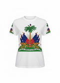 Haitian Heritage Graphic T-Shirt Cultural, Statement Piece