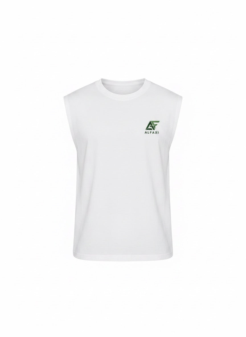 ALFAXI Signature Sleeveless Tee T-shirt.