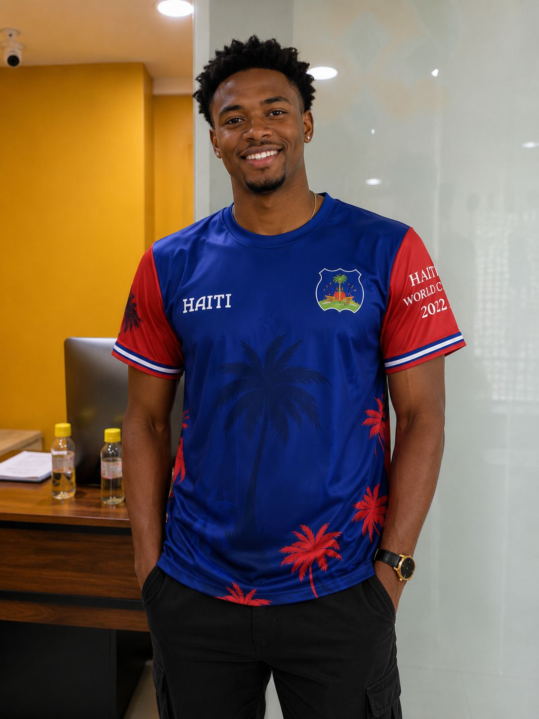 Alfaxi Haitian Heritage Graphic T-Shirt