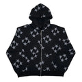 Men's Oversized Zip Hoodie Spider Print Hoodie Y2K Hip Hop Street Style Fashion Punk Sports Jacket Pullover Jacket Apparel