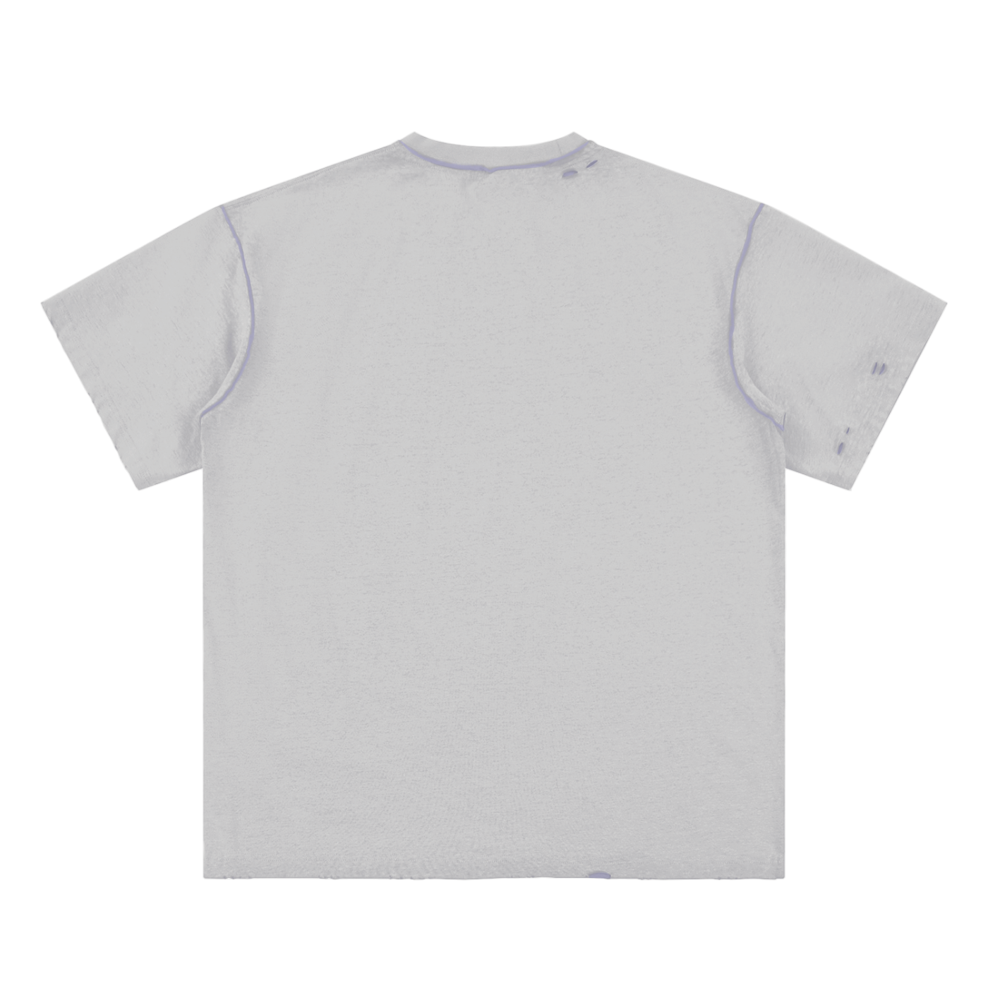 Alfaxi Hand-frayed Reversible T-shirt