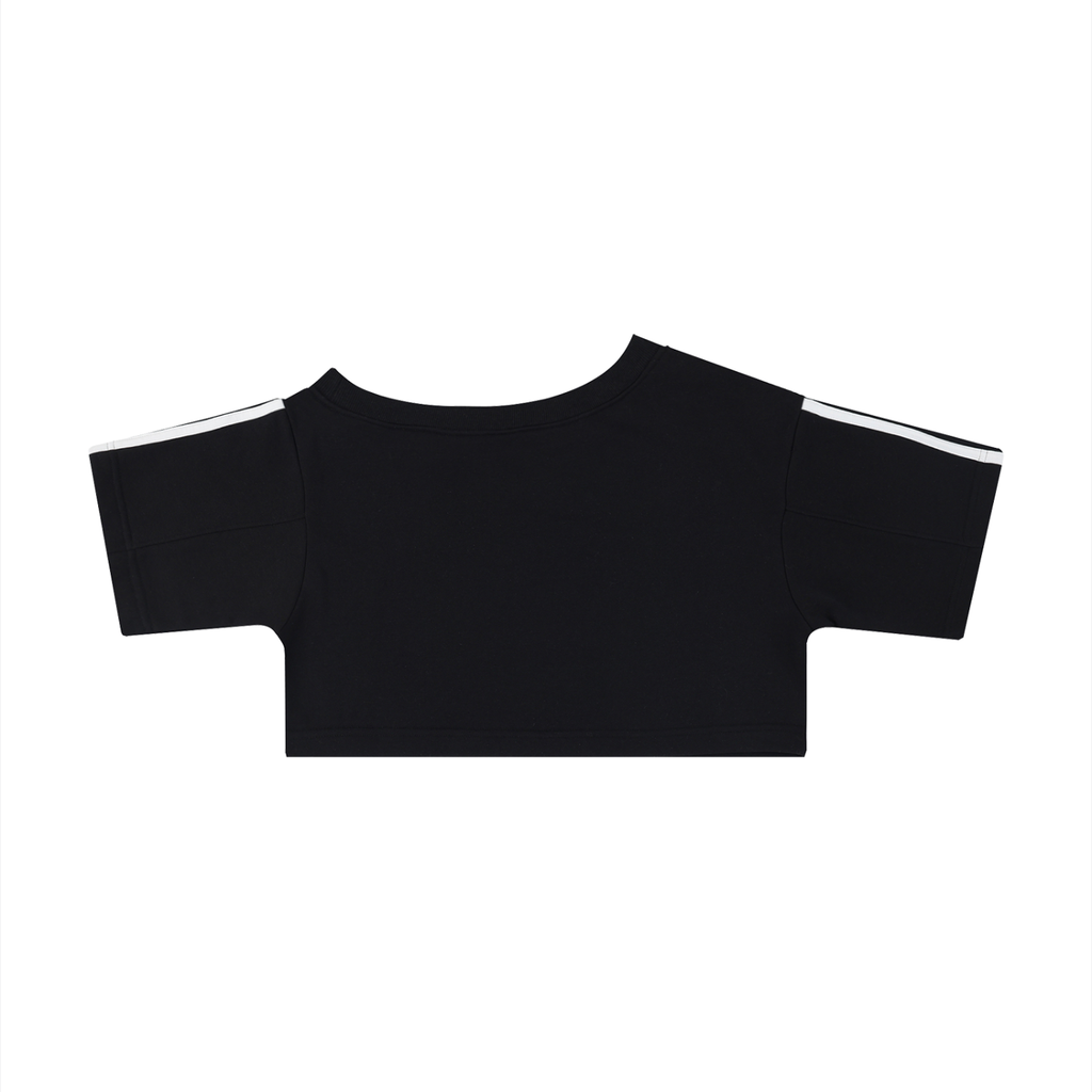 Alfaxi Women's Off-the-Shoulder Crop T-Shirt