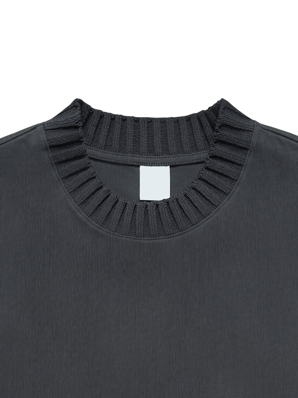 ALFAXI Heavyweight Knitted Round Neck T-Shirt