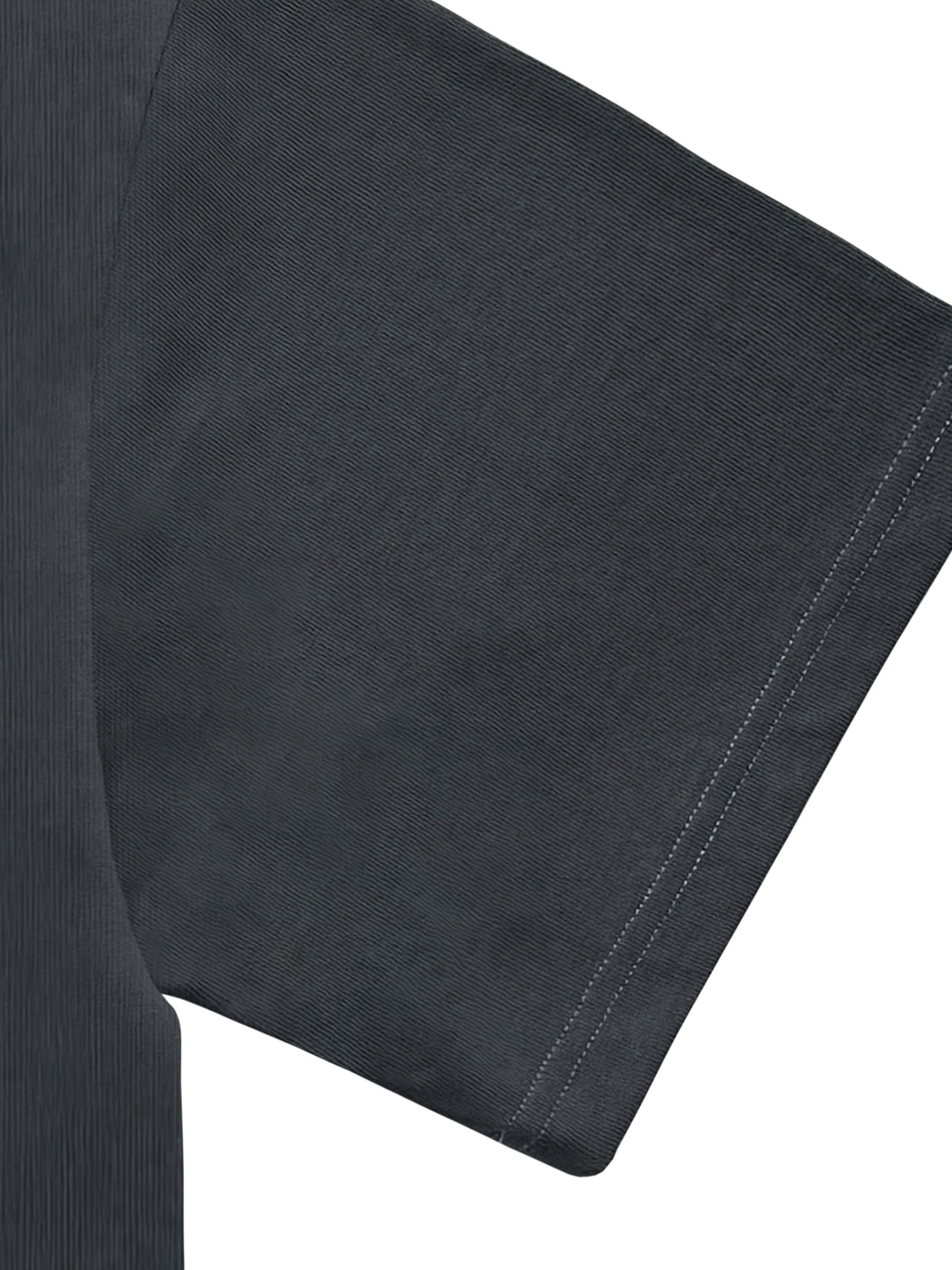 ALFAXI Heavyweight Knitted Round Neck T-Shirt