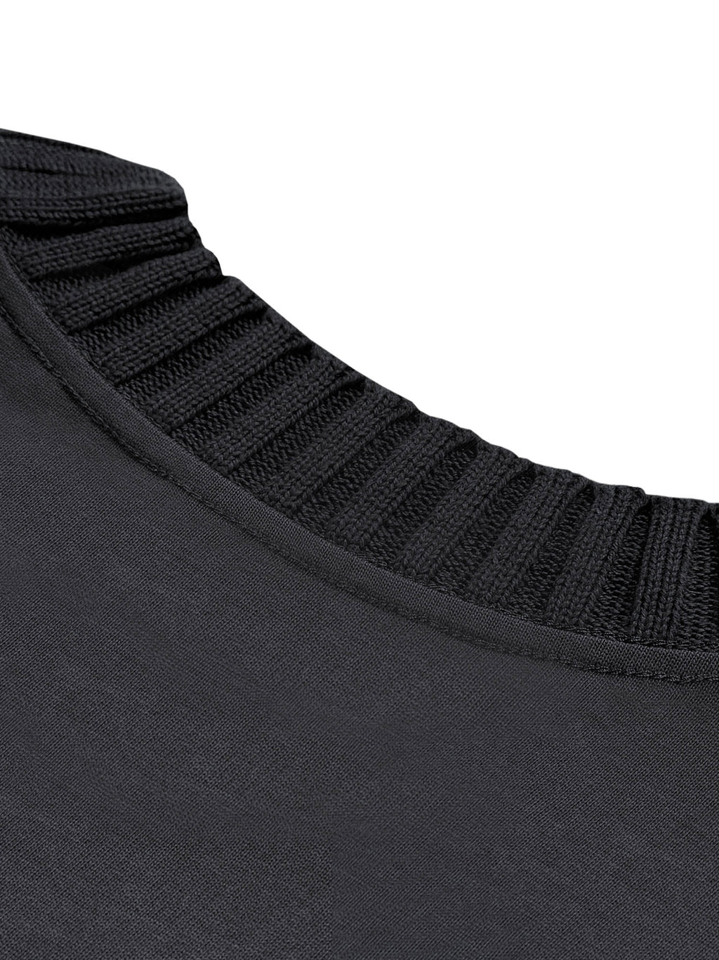 ALFAXI Heavyweight Knitted Round Neck T-Shirt