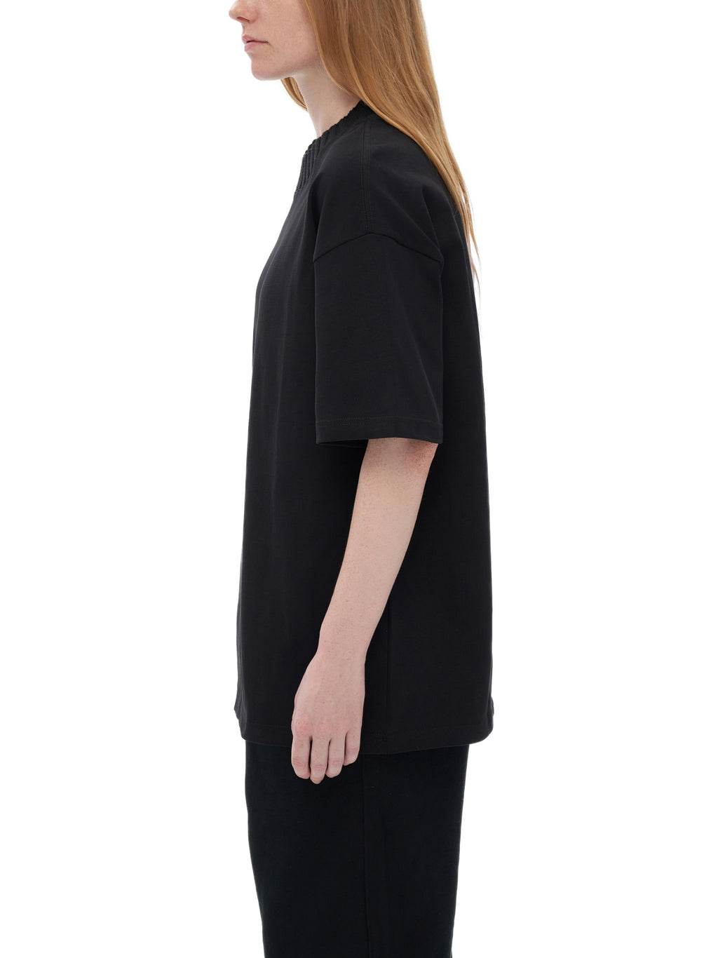 ALFAXI Heavyweight Knitted Round Neck T-Shirt